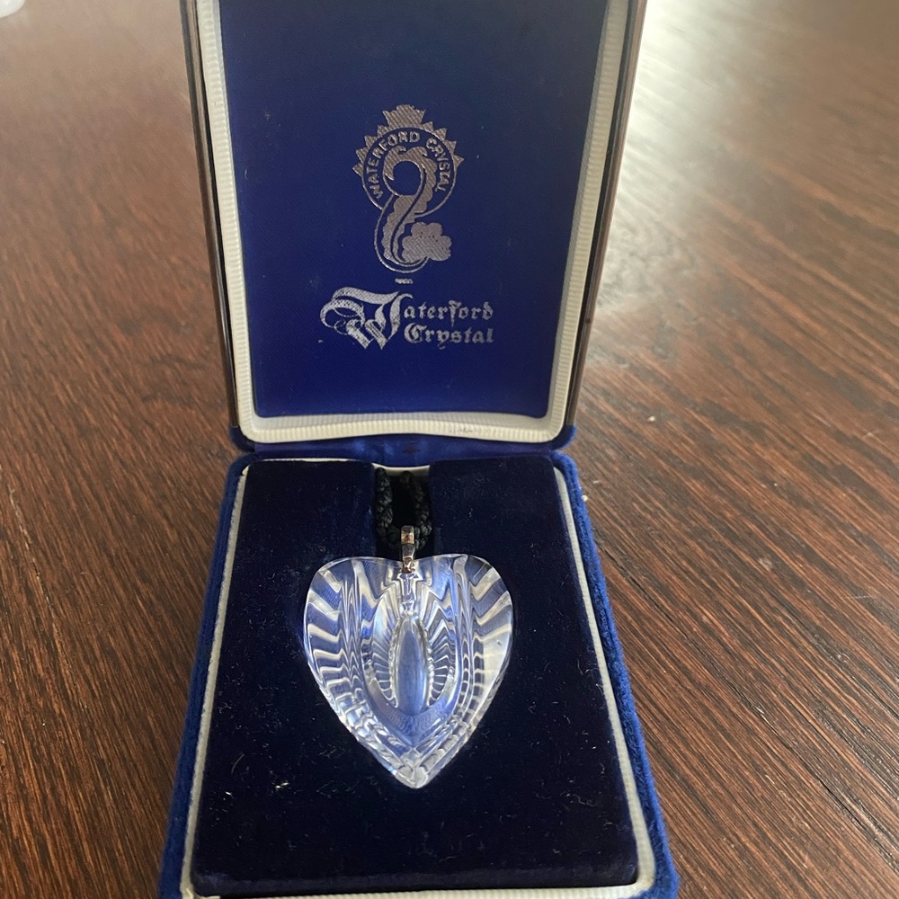 Waterford Crystal Heart Pendant